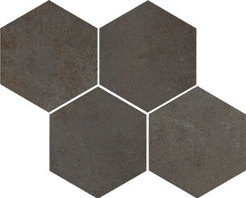 Керамогранит VIVES Metropoli 35Х28 Mosaico Austin Grafito