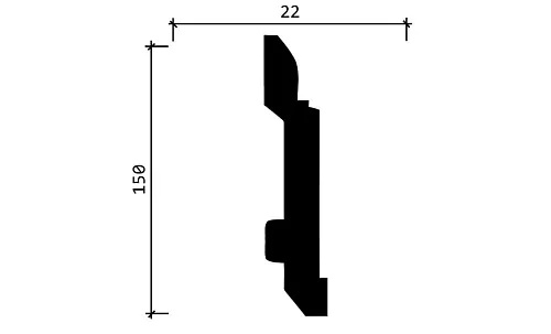 Плинтус Decor-Dizayn DD702