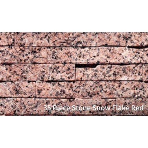 Гибкий камень Darastone Кирпич Flake Red