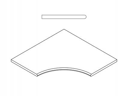 Керамогранит Italon Контемпора X2 Карбон Бортик Угловой Закруглённый 30 620090000225