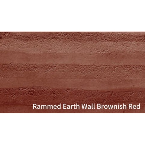 Гибкий камень Darastone Срез камня Brownish Red