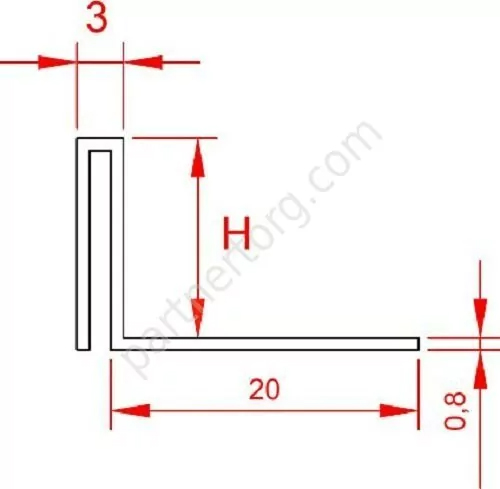 Профиль Juliano Tile Trim Silver SB018-1S-10H