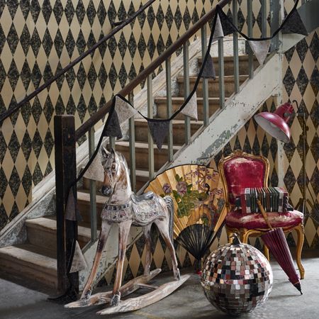 Обои Clarke&Clarke Colony W0087/01