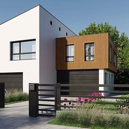 Фасадная реечная панель Vox Fronto Nature, Дуб Винчестер SXPU-06-05