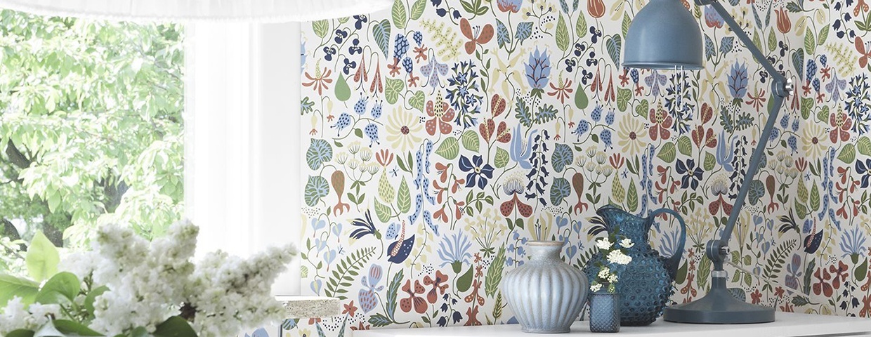 Обои Sanderson и Borastapeter. Безупречная классика из Северной Европы