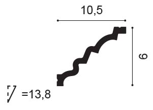 Карниз Orac C326