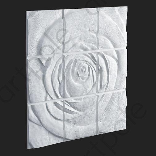 Гипсовая 3D панель Artpole Rose-8 М-0044-8